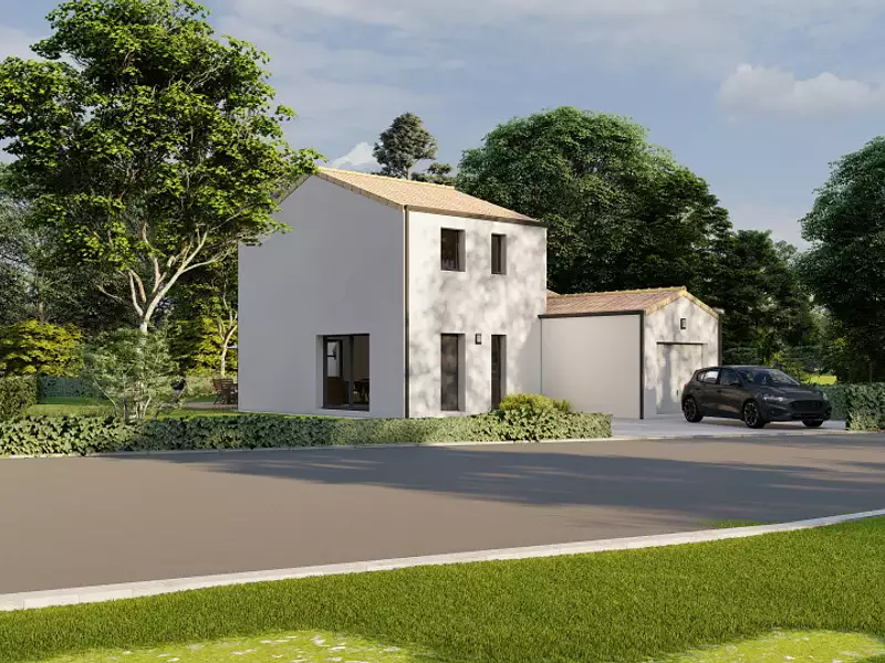 Maison neuve, 104 m² - Vertou (44120)