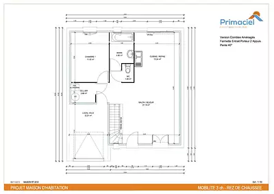 Maison neuve, 86 m²