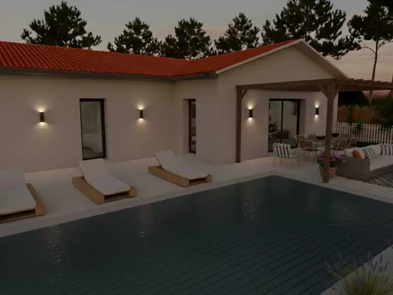 Maison neuve - Landiras (33720)