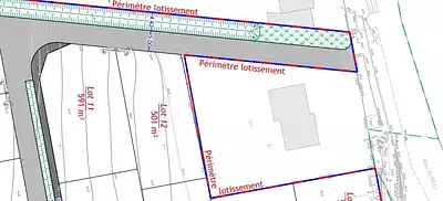 Terrain à bâtir, 501 m²
