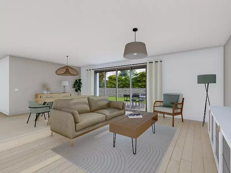 Maison neuve, 77 m² - Portets (33640)