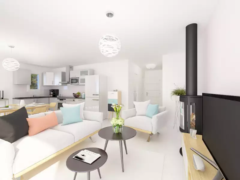 Maison neuve, 85 m² - Azas (31380)