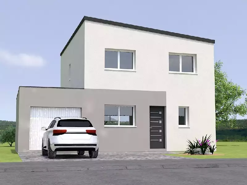 Maison neuve, 103 m² - La Membrolle-sur-Longuenée (49770)