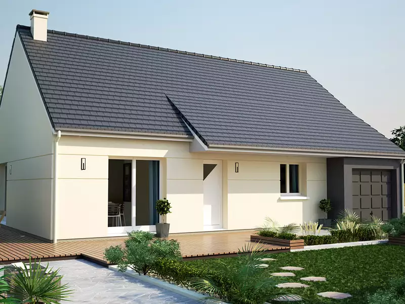 Maison neuve, 84,28 m² - Fleury-sur-Andelle (27380)