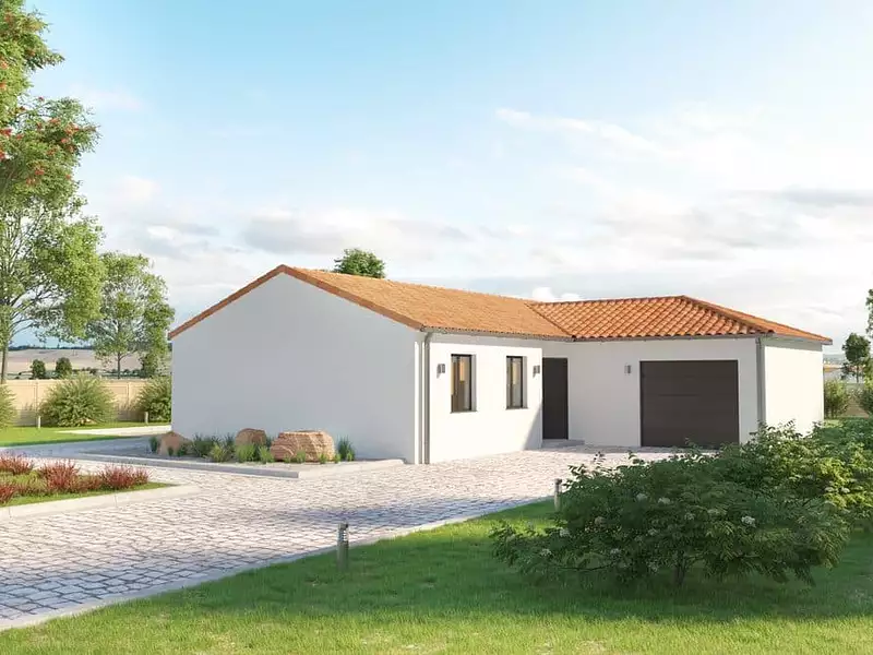 Maison neuve, 80 m² - Machecoul-Saint-Même (44270)