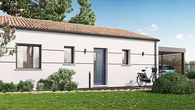 Maison neuve, 66 m²