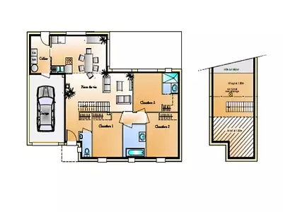 Maison neuve, 96 m²