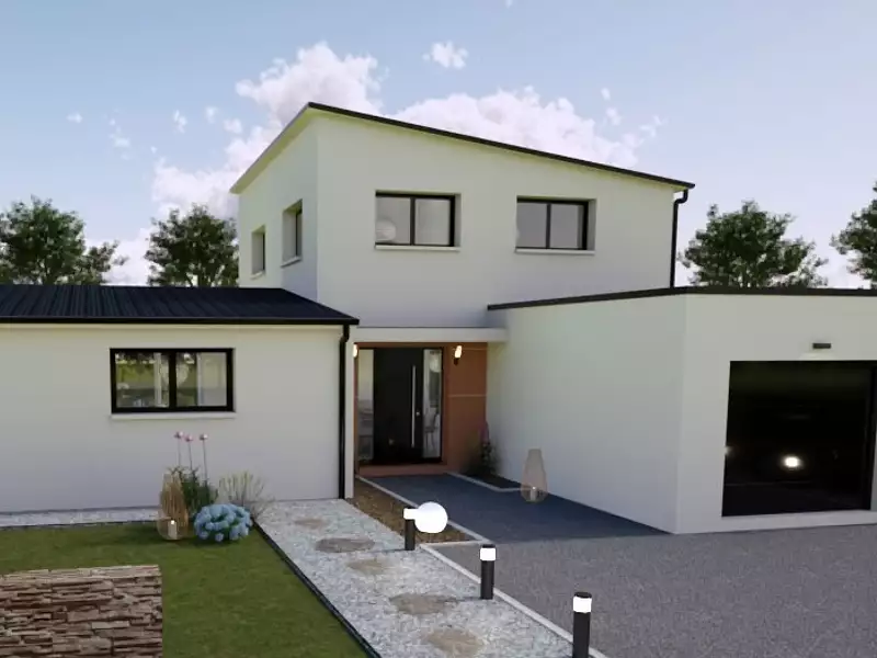 Maison neuve, 128 m² - Semblançay (37360)
