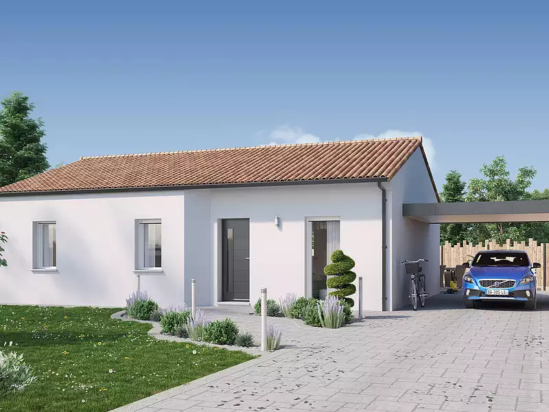 Maison neuve, 81 m² - Bournezeau (85480)