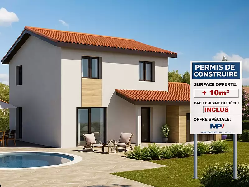 Maison neuve, 79 m² - Dompierre-sur-Veyle (01240)