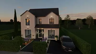 Maison neuve, 100 m²