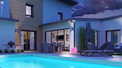 Maison neuve, 125 m²