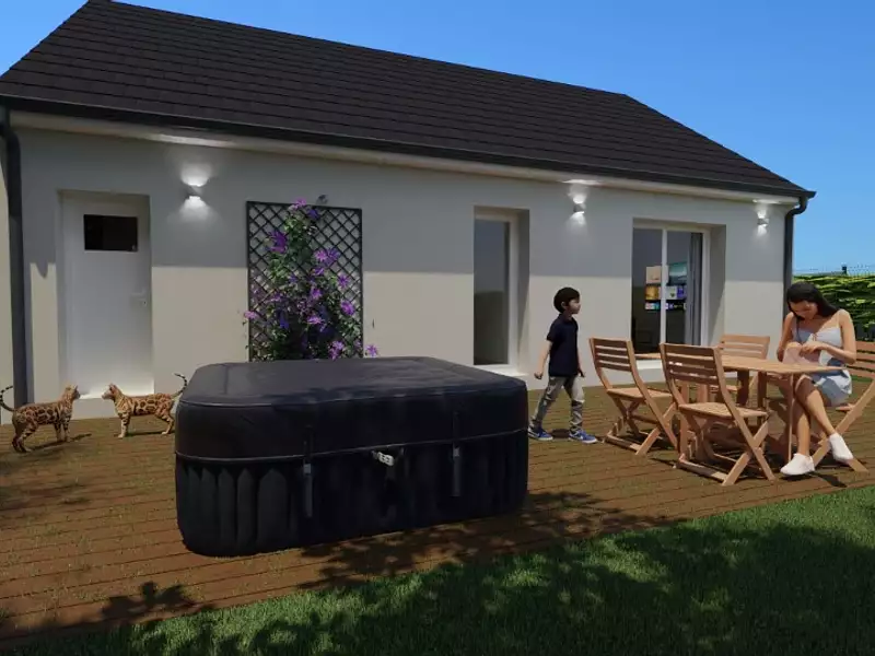 Maison neuve, 60 m² - Vierzon (18100)