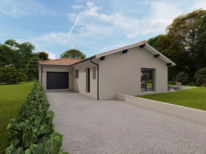 Maison neuve, 105 m² - Le Teich (33470)