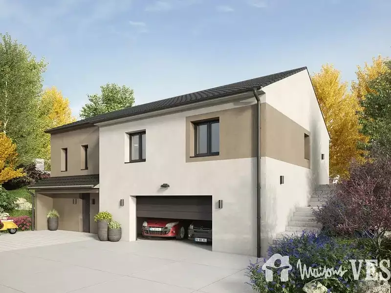 Maison neuve, 99 m² - Tromborn (57320)