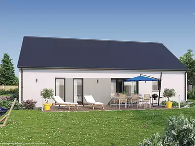 Maison neuve, 91 m² - Cormeray (41120)