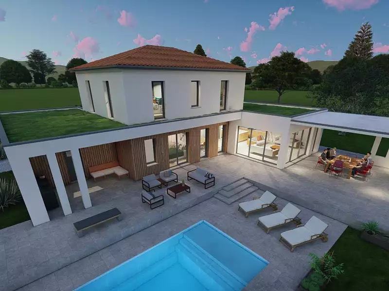 Maison neuve, 170 m² - Fleurie (69820)