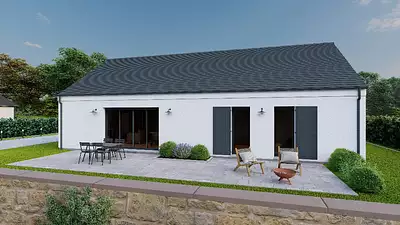 Maison neuve, 90 m²