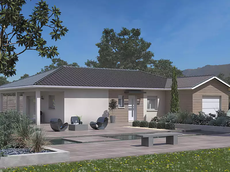 Maison neuve, 100 m² - Chaponost (69630)