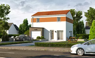 Maison neuve, 75 m²