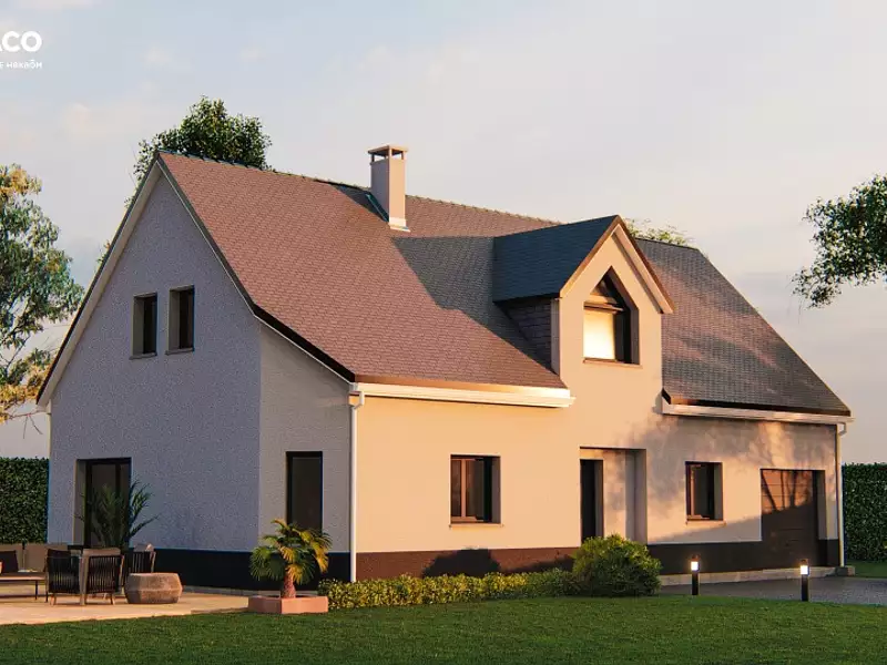 Maison neuve, 132 m² - La Trinité-de-Thouberville (27310)