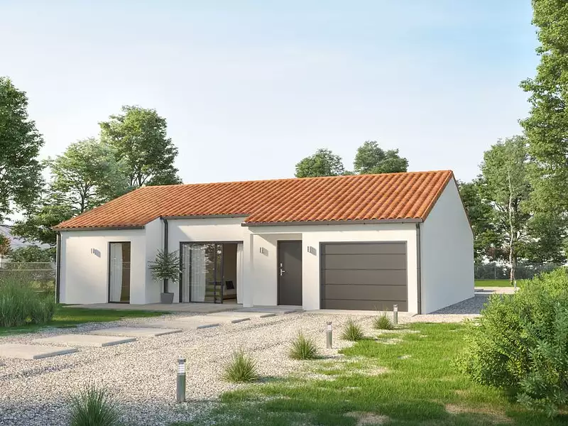 Maison neuve, 90 m² - Les Herbiers (85500)